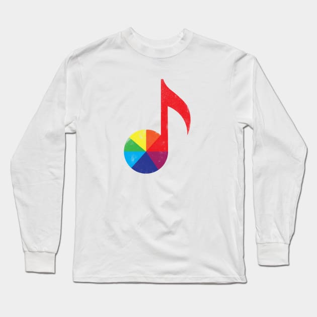 Music Theory Long Sleeve T-Shirt by carbine